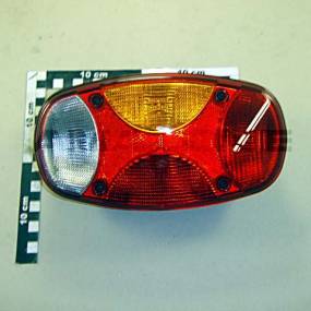 Heckbeleuchtung F. Die Straßenfahrt Re. Amazone NA153