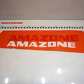 Folie Amazone-Schriftzug Weiss MF1102