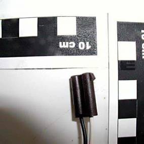 Buchsengehäuse Schwarz 2-Pol. (Nc209) Amazone