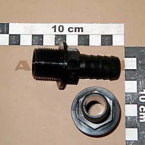 Schlauchanschluss Gerade D=20 Mm Ag=3/4 Zoll (Ge285) Amazone