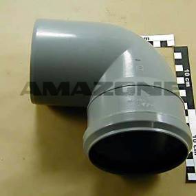Ht-Rohr Bogen Dn110 87 Grad Amazone IC091