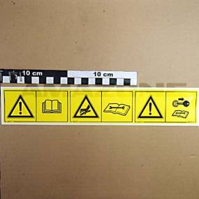 Folie Kombi-Sicherheitsaufkleber Md211-Md212-Md210 Amazone MD213