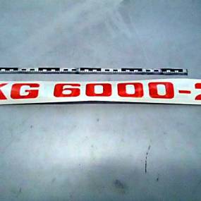 Folie Kg 6000-2 Amazone MF406