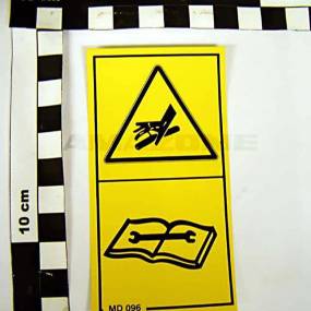 Folie Austretende Hochdruckfluessigkeit Warnbildzeichen (Md096) Amazone