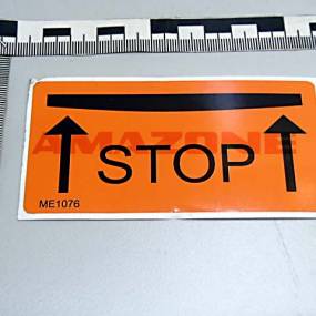 Folie Hier Stop Amazone ME1076