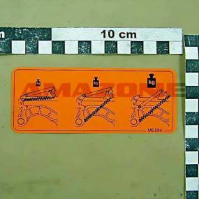 Folie Federdruck Ed Contour Amazone ME594