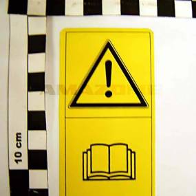 Folie Betriebsanleitung Lesen Warnbildzeichen (Md095) Amazone