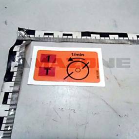 Folie Anschluss Antrieb Za-Xs / E+S / Ek S (Me1030) Amazone