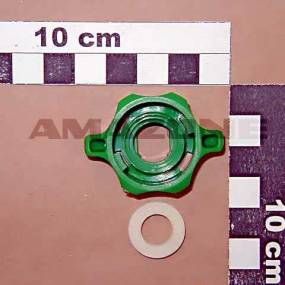 Bajonettmutter Sw 10 Gruen mit Dichtung (Zf085) Amazone