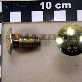 Flachrundschraube Din 603 10×25 8.8 Vz (Da086) Amazone