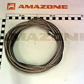 Drahtseil D= 5 6X19 L=4500 1.4401 1 Rundklemme Al (Ef150) Amazone