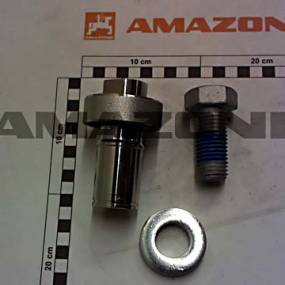 Achszapfen mit Scheibe Und Schraube M24 Amazone 78107326