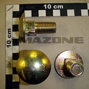 Flachrundschraube Din 603 16×40 8.8 Vz (Da745) Amazone