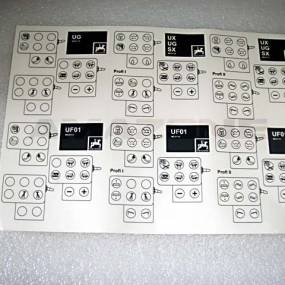 Folie Mfg Spritze Ux/Uf/Ug 3-Teilig A / B / C (Me817) Amazone