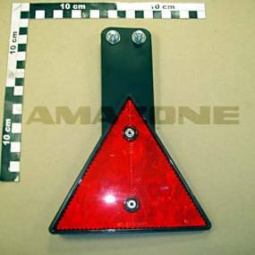 Pendelrückstrahler 3-Eckig Rot Amazone ND016