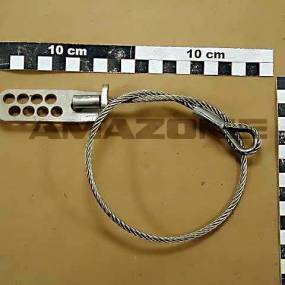 Drahtseil mit Lochplatte Amazone 930681