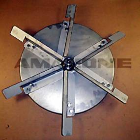 Streuscheibe E+S mit Streuschaufeln für Salz, Split O. Sand (938011) Amazone