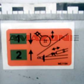 Folie Anschluss Vorwahl Scheib (Me1194) Amazone ME1194