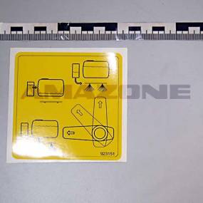 Folie Spritzen, Spuelen, Amazone 923151