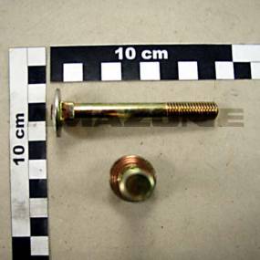 Flachrundschraube Din 603 10X80 8.8 Vz Amazone DA507