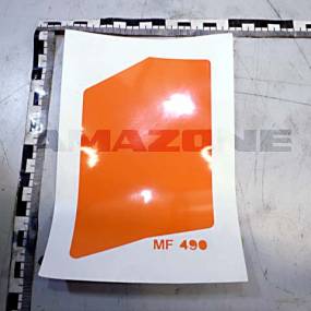 Folie Tank Orange F. Condor / Citan Sicke links Amazone MF490