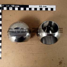 Kugel D=77 2-Loch 2Zoll Amazone 925017