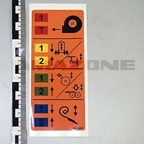 Folie Anschluss Cirrus 3003 Compact Amazone ME1097