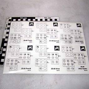 Folie Mfg Streuer Za-M/Zg-B 3-Teilig A / B / C (Me759) Amazone