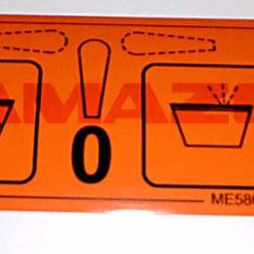 Folie Reinigung / Kanisterspülung (Me586) Amazone