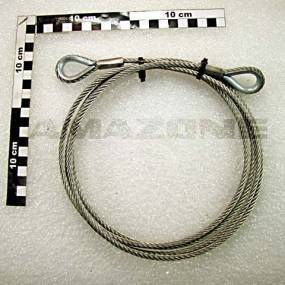 Drahtseil 5X2560 mit Kauschen Amazone 3023210