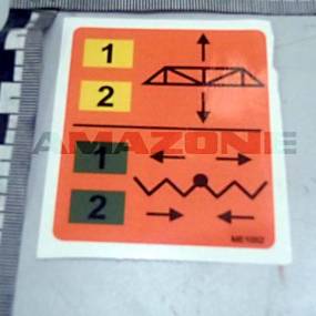 Folie Anschluss Pfs Gestaenge (Me1052) Amazone ME1052