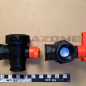 3-Wegekugelhahn 3/4Zoll 3Loch (Zf1241) Amazone ZF1241