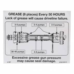 Aufkleber Case 87521354