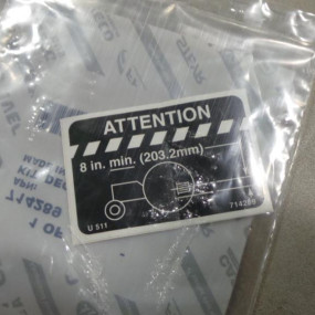 Satz Aufkleber Case 714289