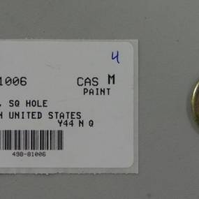 Scheibe, Vierkantloc (498-81006) Case