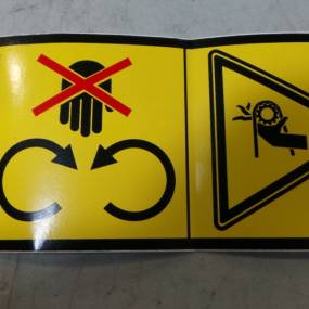 Aufkleber, Warnung (84004734) Case