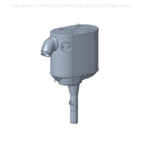 Schalldämpfer Case 51521186