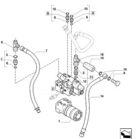 Dia Kit Tractor Case 710070404