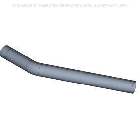 Auspuffrohr Case 230081A1