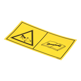 Aufkleber, Achtung Case 328903A1