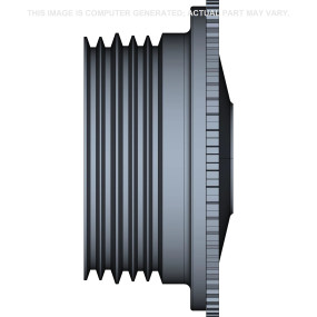 Rillenscheibe Case 431642A1