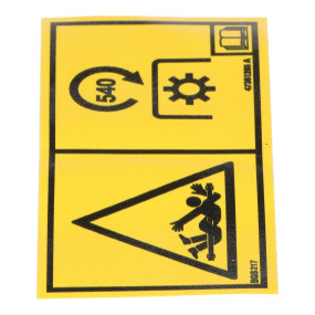 Aufkleber, Gefahrg Case 47361285
