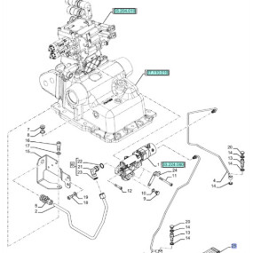 Dia Kit Tractor Case 710016060