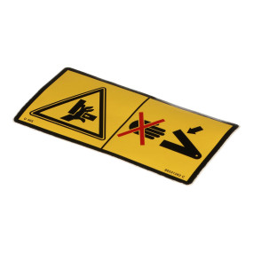 Aufkleber, Warnung Case 86531262