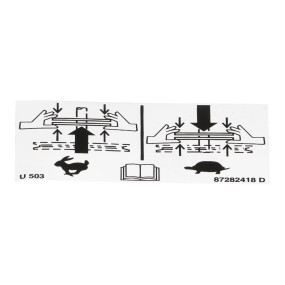 Aufkleber Case 87282418
