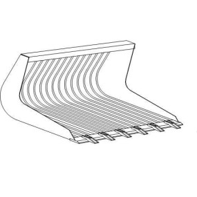 Baggerschaufel Case B510795