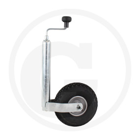 Stuetzrad 260X85Mm Starr, Luft  Granit