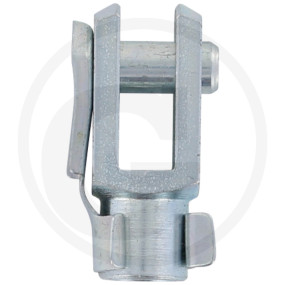 Gabelkopf F. Gasfeder 8/19-6 X  Granit