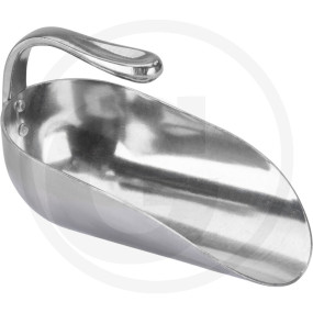 Futterschaufel Alu Innen 1000G Granit