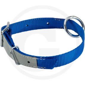 Nylonhalsriemen F. Schafe Blau Granit